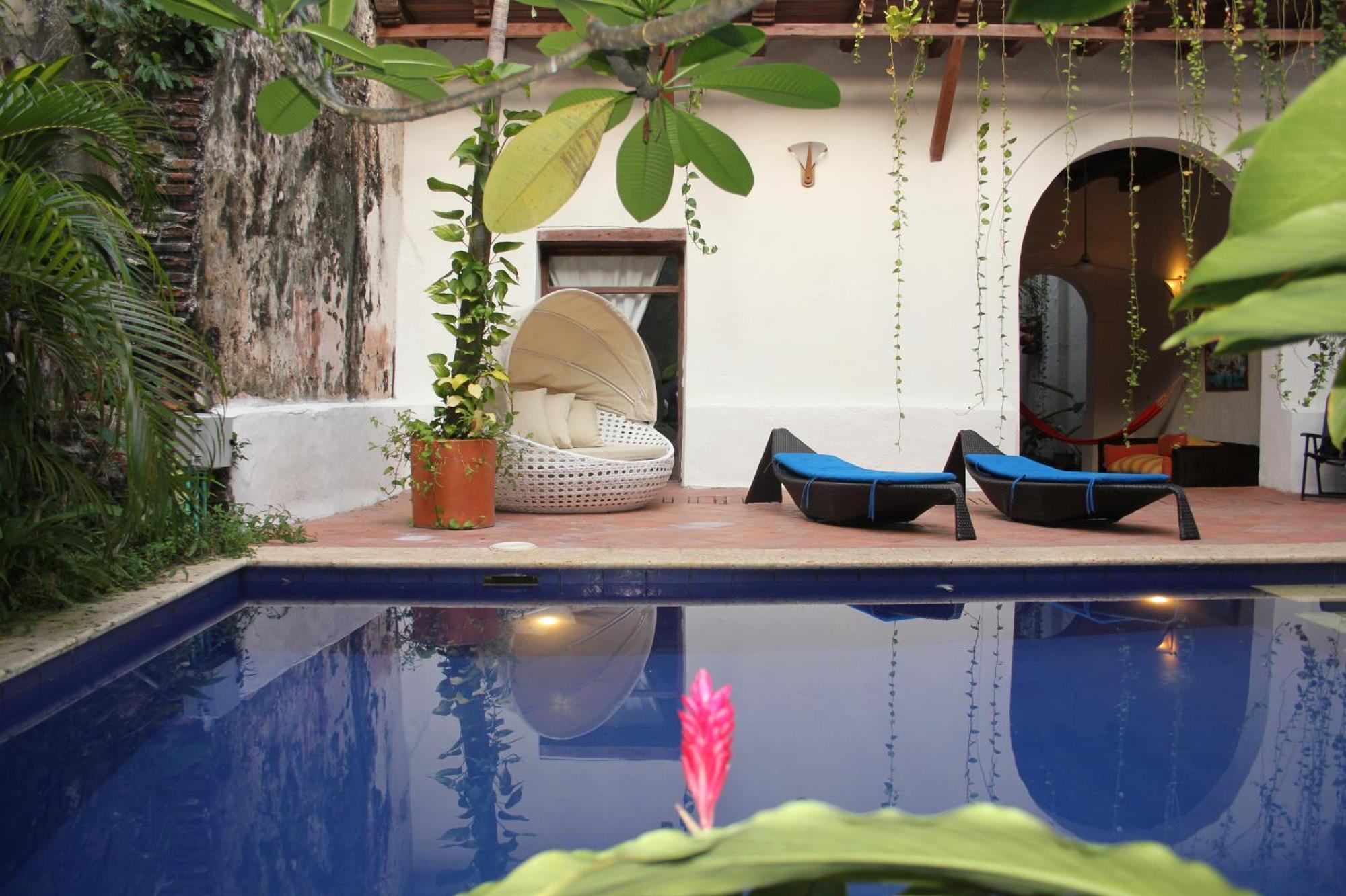 Hotel Casa Del Tejadillo Cartagena Esterno foto