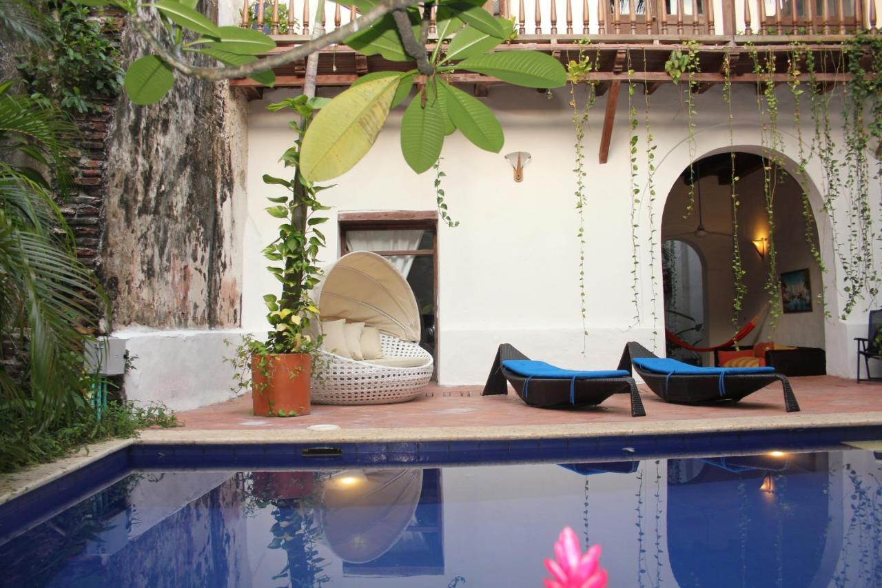Hotel Casa Del Tejadillo Cartagena Esterno foto