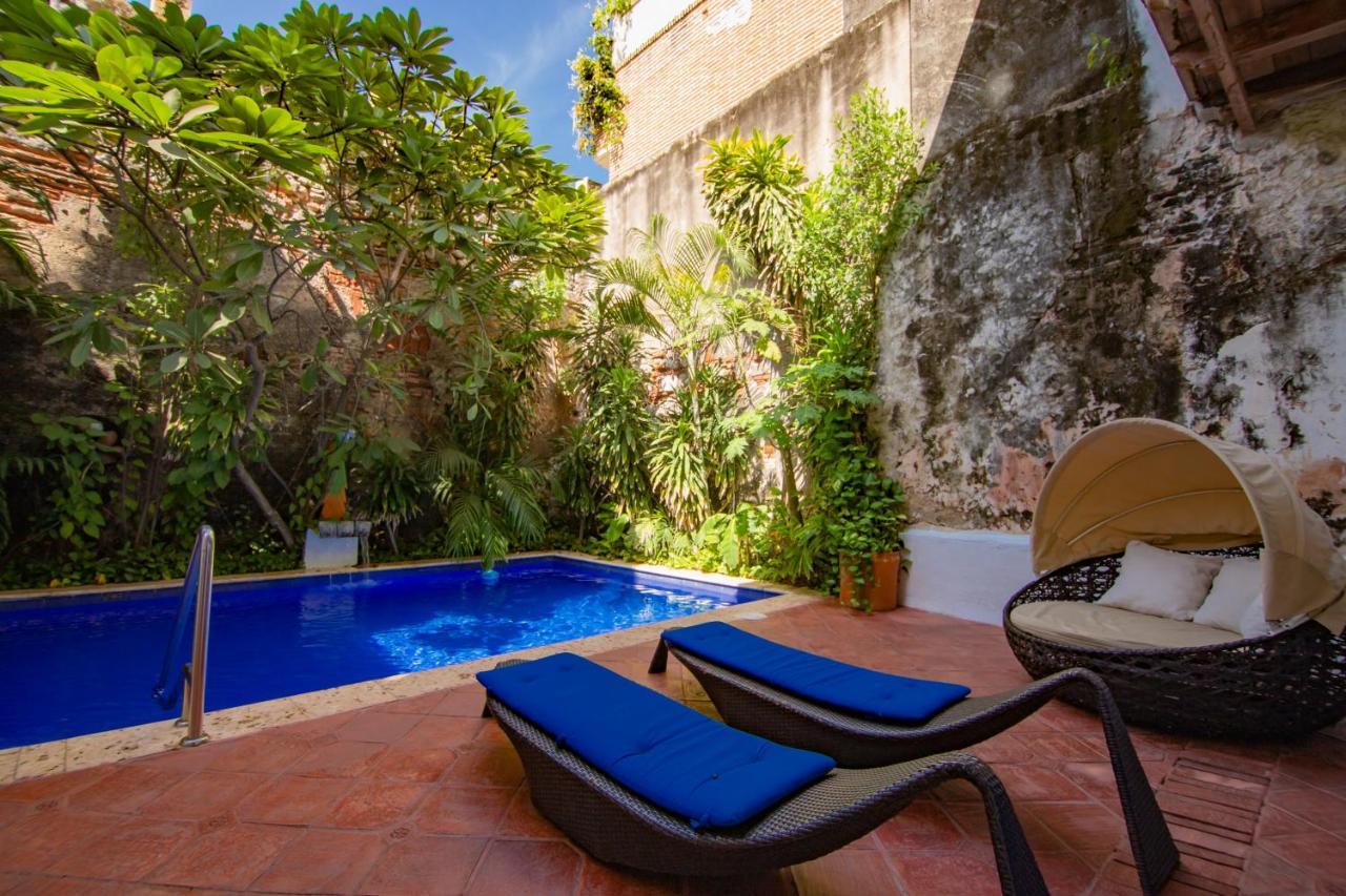 Hotel Casa Del Tejadillo Cartagena Esterno foto