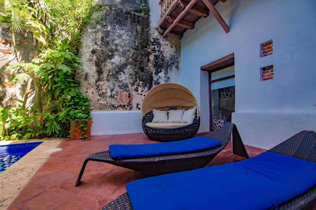 Hotel Casa Del Tejadillo Cartagena Esterno foto