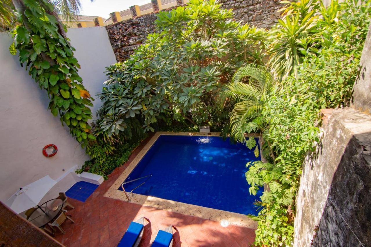 Hotel Casa Del Tejadillo Cartagena Esterno foto